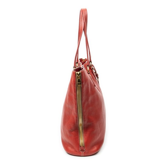 Large Side Zip Tote Schultertasche - Image 4