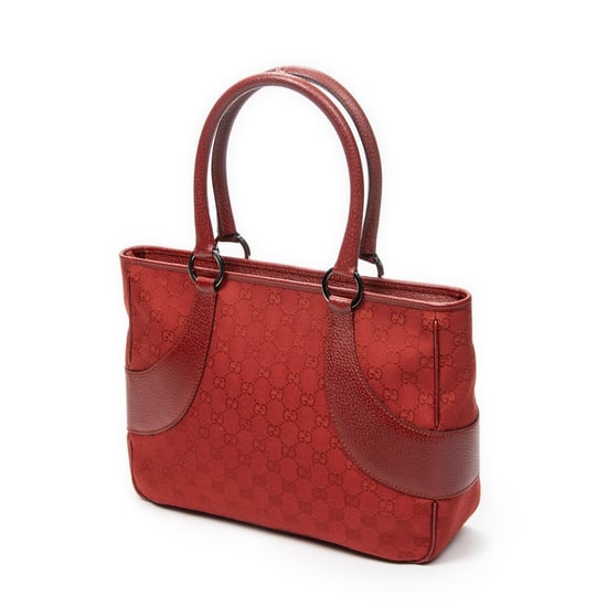 Jacquard Tote Schultertasche - Image 2
