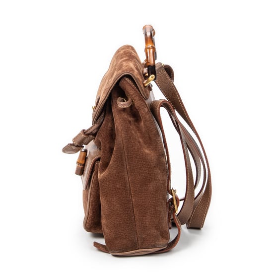 Mini Bamboo Backpack   Rucksack - Image 3
