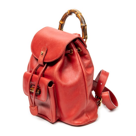 Mini Bamboo Backpack Rucksack - Image 2