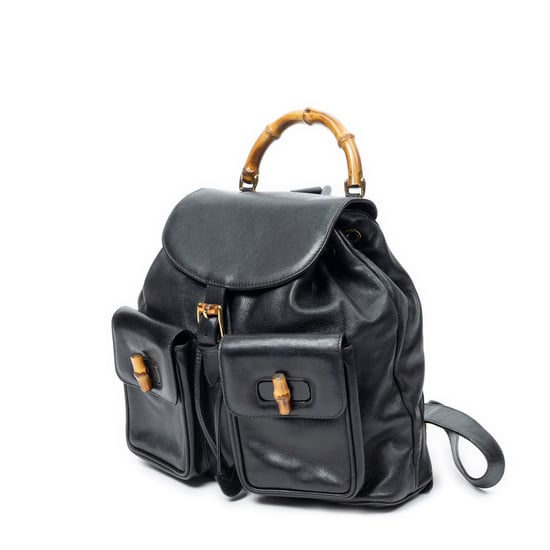 Large Bamboo Backpack Rucksack - Image 2
