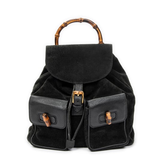 Large Bamboo Backpack Rucksack - Image 1