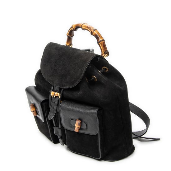 Large Bamboo Backpack   Rucksack - Image 2