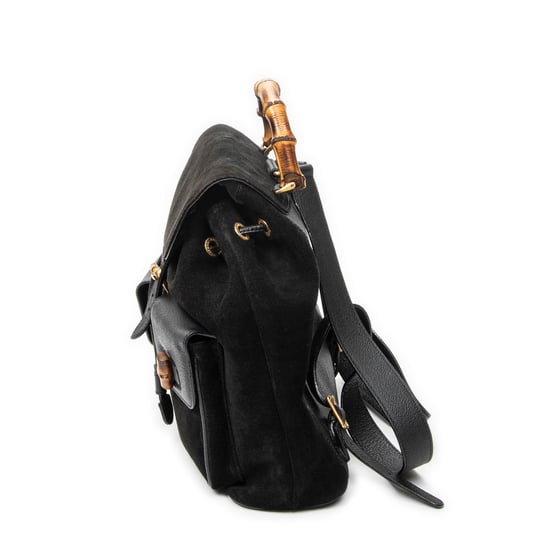 Large Bamboo Backpack   Rucksack - Image 3