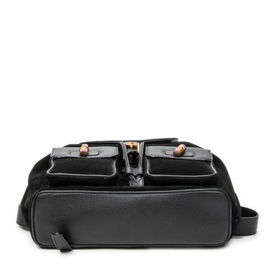 Large Bamboo Backpack   Rucksack - Image 6