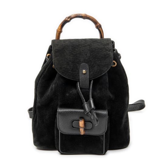 Mini Bamboo Backpack Rucksack - Image 1