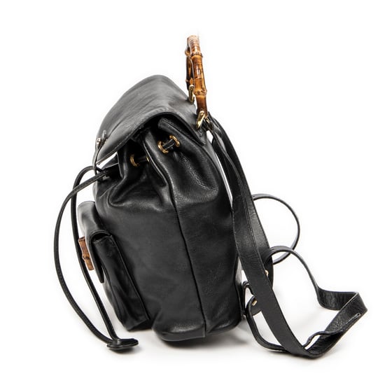 Mini Bamboo Backpack   Rucksack - Image 3