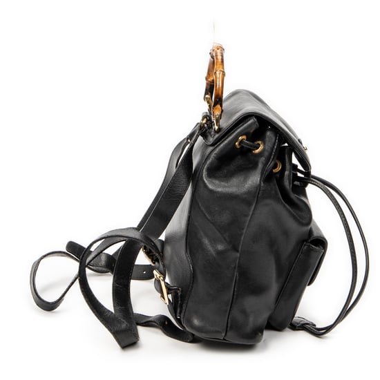 Mini Bamboo Backpack   Rucksack - Image 4