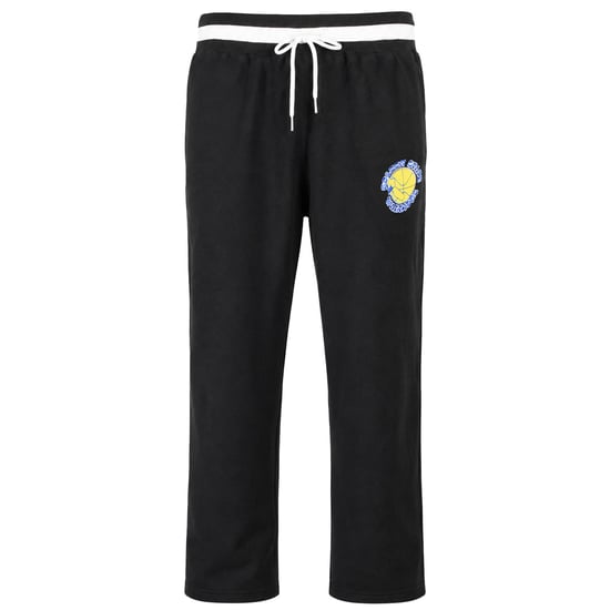 Mitchell & Ness NBA Golden State Warriors Reversible Fleece Tearaway Herren Schwarze Jogginghose - Image 1