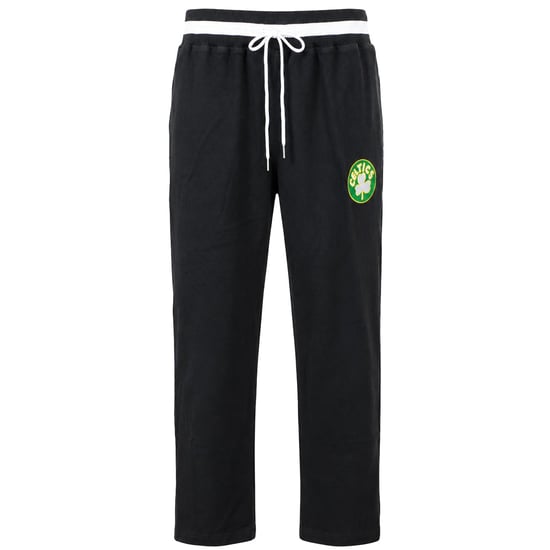 Mitchell & Ness NBA Boston Celtics Umgekehrte Fleece-Zipper-Hosen für Herren in Schwarz - Image 1