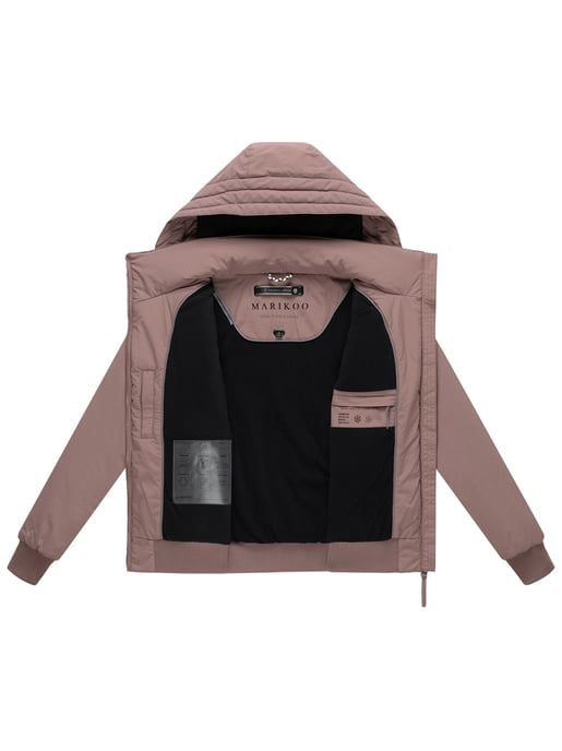 Marikoo Damen Winterjacke Mooni mit Fleecefutter - Image 5