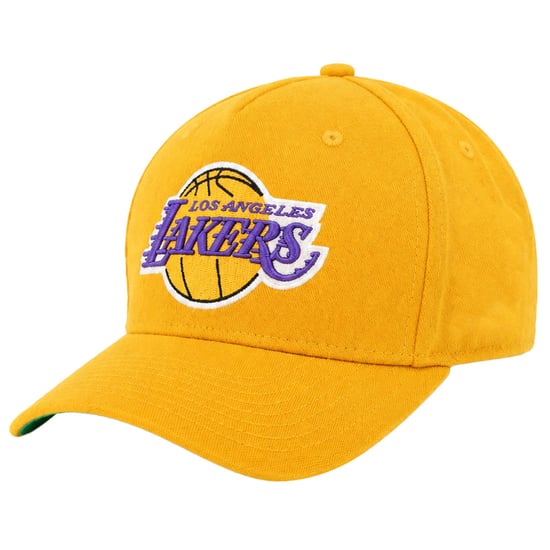 Mitchell & Ness NBA Los Angeles Lakers Kicking Wool Pro Gelbe Cap - Image 1