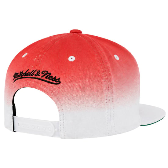 Mitchell & Ness NBA Chicago Bulls Farbverlauf Weiß/Rot Cap - Image 2