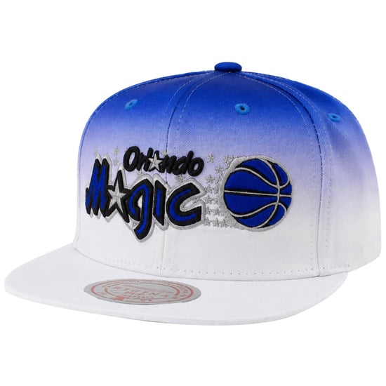 Mitchell & Ness NBA Orlando Magic Farbverlauf Cap Weiß/Blau - Image 1