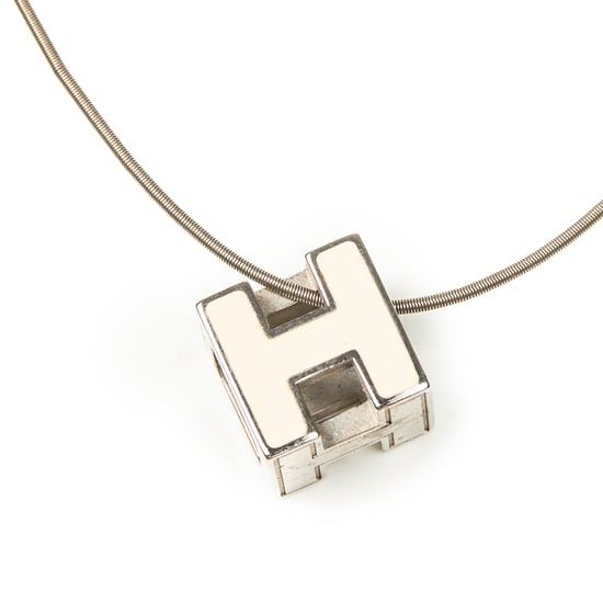 H Cube Pendant Necklace Halskette - Image 2
