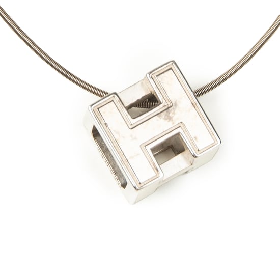 H Cube Pendant Necklace Halskette - Image 4
