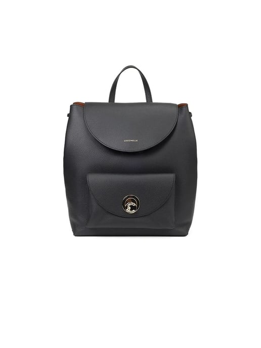 Coccinelle Rucksack Schwarz/Kognak - Image 1