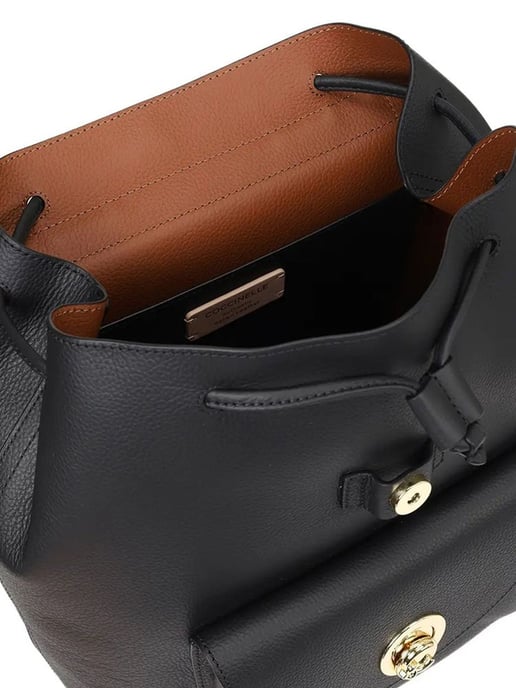Coccinelle Rucksack Schwarz/Kognak - Image 3