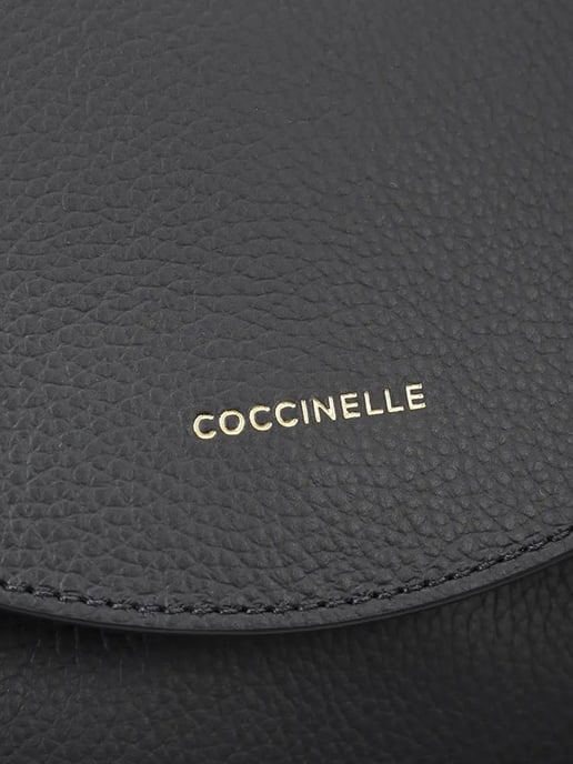 Coccinelle Rucksack Schwarz/Kognak - Image 4