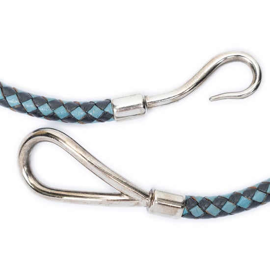 Braided Jumbo Hook Double Tour Bracelet Armband - Image 3