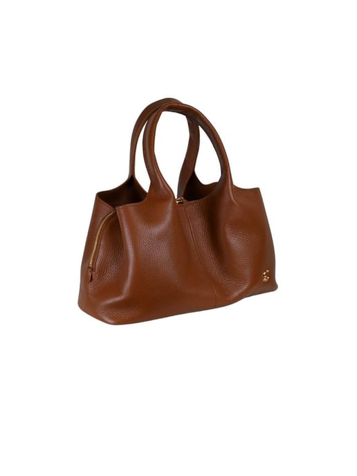 Coccinelle Top Handle Tasche Cognac - Image 2