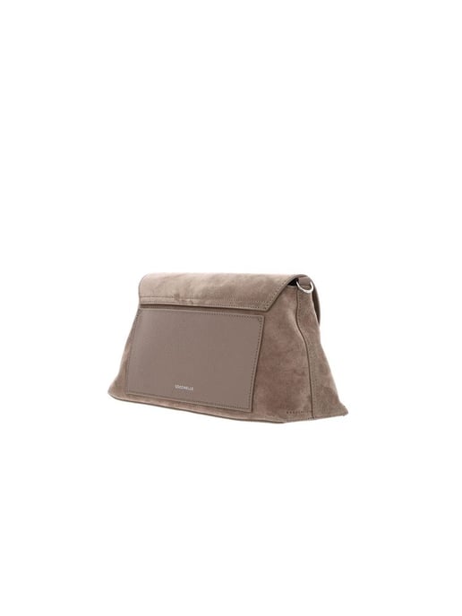 Coccinelle Schultertasche Warm Taupe - Image 4