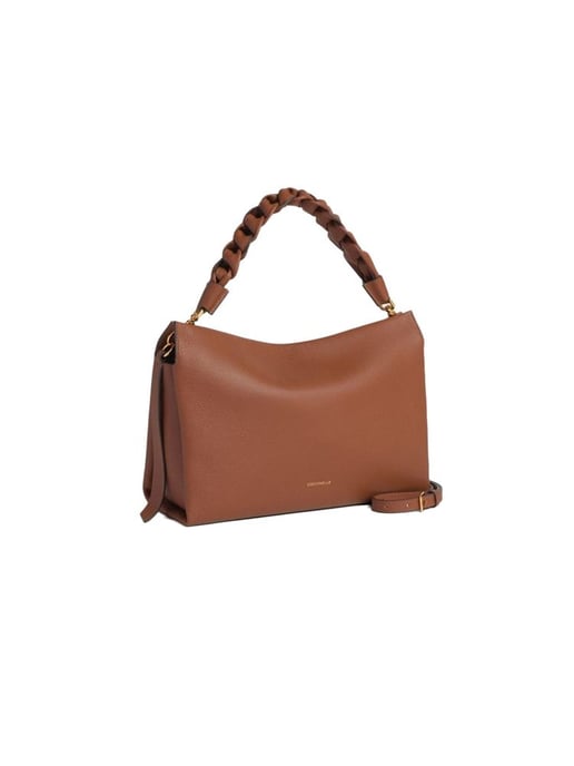 Coccinelle Clutch Bag Cognac/Schwarz - Image 2