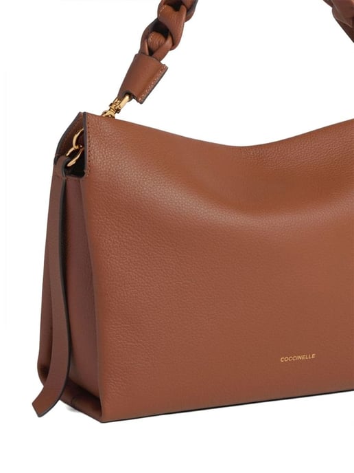 Coccinelle Clutch Bag Cognac/Schwarz - Image 4