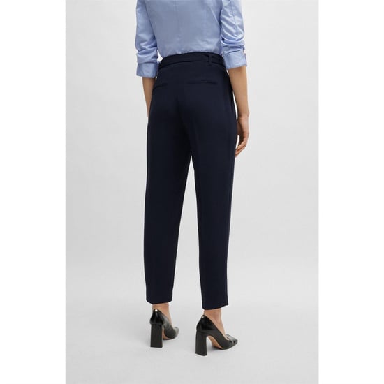 Boss - "Tapia" Hosen für Damen (Blau) - Image 3