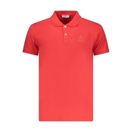 Rotes Poloshirt Mit Eisberg-dreieck-logo - Image 1