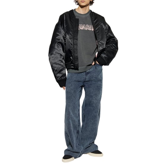 Dsquared2 Best Fade Logo Anthrazitgraues Sweatshirt - Image 6