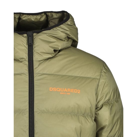 Dsquared2 Daunenjacke In Militärgrün - Image 3