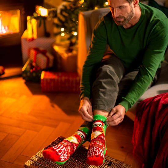 3 Paar Herren Weihnachts-Socken mit Thermal-Eigenschaften - Image 3