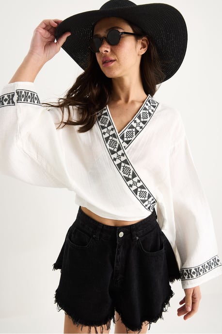 Baumwollbluse - Image 2