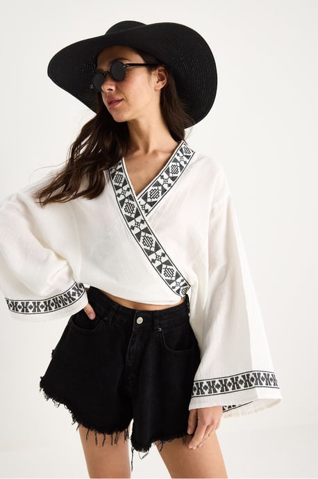 Baumwollbluse - Image 3