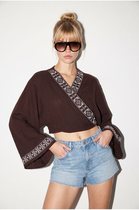 Baumwollbluse - Image 4