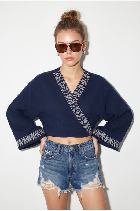Baumwollbluse - Image 2