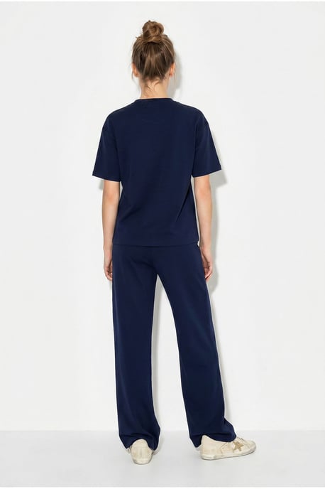 T-Shirt mit Rundhalsausschnitt und Hose im Zwei-Teile-Set - Image 6