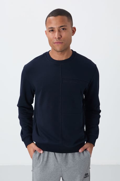 Herren Sweatshirt mit Rundhalsausschnitt - Image 4