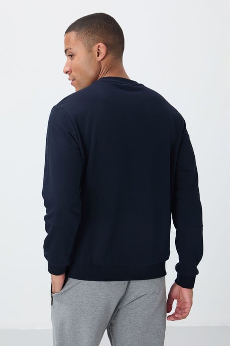 Herren Sweatshirt mit Rundhalsausschnitt - Image 5