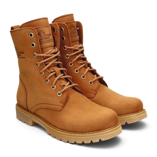 Panama Jack Wasserdichte warme Schnürstiefel aus braunem Leder für Damen - Frisia-B44 - Image 4
