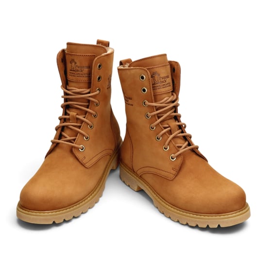 Panama Jack Wasserdichte warme Schnürstiefel aus braunem Leder für Damen - Frisia-B44 - Image 5