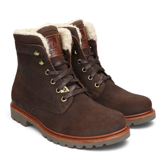Panama Jack Wasserdichte Schnürstiefeletten aus braunem Leder für Herren - P03-Aviator C41 - Image 3