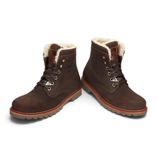 Panama Jack Wasserdichte Schnürstiefeletten aus braunem Leder für Herren - P03-Aviator C41 - Image 4