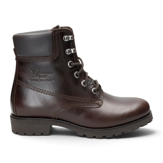 Panama Jack Warme Schnürstiefel aus braunem Leder für Damen - PJ-03-IGLOO-B62 - Image 1