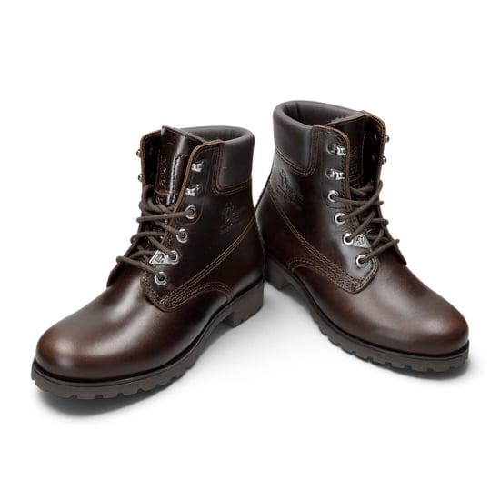Panama Jack Warme Schnürstiefel aus braunem Leder für Damen - PJ-03-IGLOO-B62 - Image 4