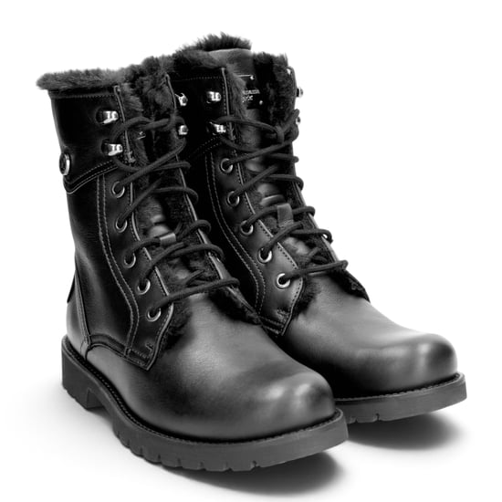 Panama Jack Wasserdichte warme Schnürstiefel aus schwarzem Leder für Damen - Benissa B2 - Image 3