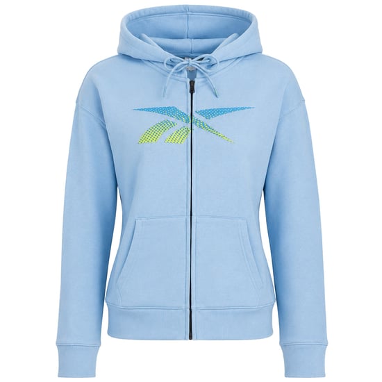 Reebok Vector Graphic Damen Blau Trainingsjacke - Image 1