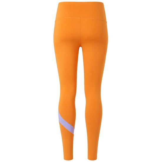 Reebok WOR Große Logo Damen Leggings Orange - Image 3