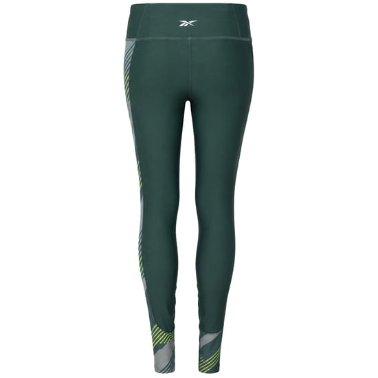 Reebok AOP Damen Leggings in Grün - Image 2